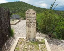 There are many notable graves of outlaws including Billy Clanton, Tom McLaury, China Mary, Three Fingered Jack, and more.